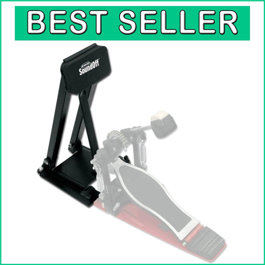 RealFeel Collapsible Bass Pedal Practice Pad - Ideal for Single & Double Pedals