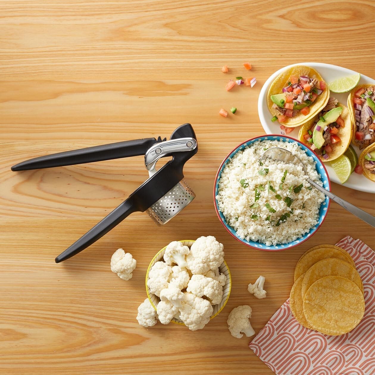 FreshForce Heavy Duty Potato & Vegetable Ricer - Effortless Mashed Potatoes