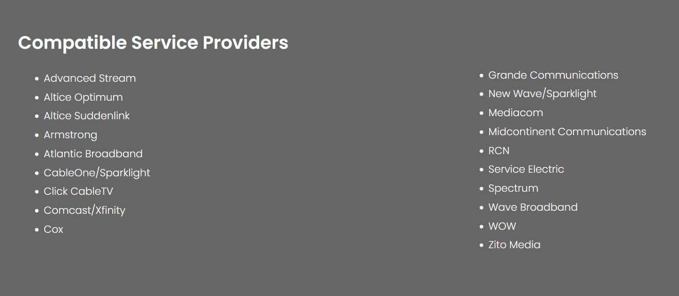 Efficient DOCSIS 3.1 Cable Modem with Live Support - Compatible with Major ISPs