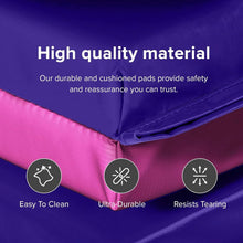 Load image into Gallery viewer, Thick 4x8 Fitness Mat for Multi-Use - Perfect for Pilates, Martial Arts &amp; Kids