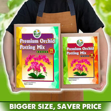 Load image into Gallery viewer, Complete Orchid Potting Kit with Natural Ingredients for Indoor Gardens - 10QT