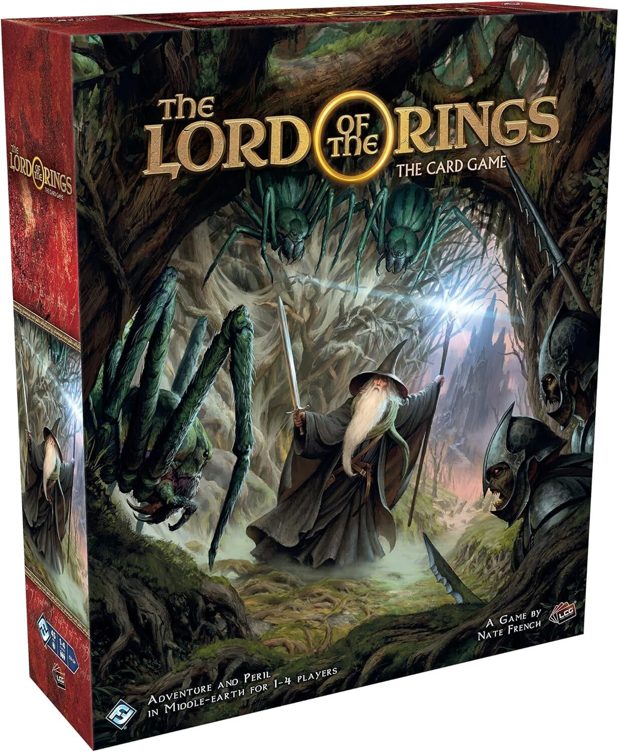 Embark on Epic Quests: Lord of the Rings Card Game - 1-4 Players Adventure Set