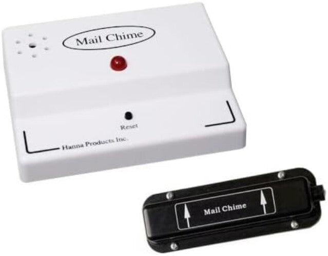 Instant Mail Notification System with Red LED Alarm – Easy to Install & Wireless