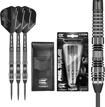 Load image into Gallery viewer, Advanced Black Steel Tip Darts - 21G, Fixed Points, and Signature Case Included