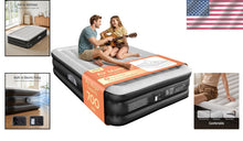 Load image into Gallery viewer, Full Air Mattress with Built-in Pump - 18" Raised &amp; Comfortable Sleeping