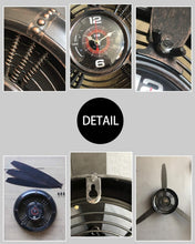 Load image into Gallery viewer, Antique Airplane Propeller Wall Clock - Vintage Metal Art for Living Spaces