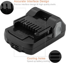 Load image into Gallery viewer, Versatile 2-Pack 3000mAh 18V Li-Ion Batteries for Hitachi Power Tool Efficiency