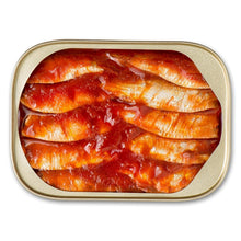 Load image into Gallery viewer, Gourmet Wild Caught Sardines in Tomato Sauce, 3.75oz Cans - 12 Pack Convenience