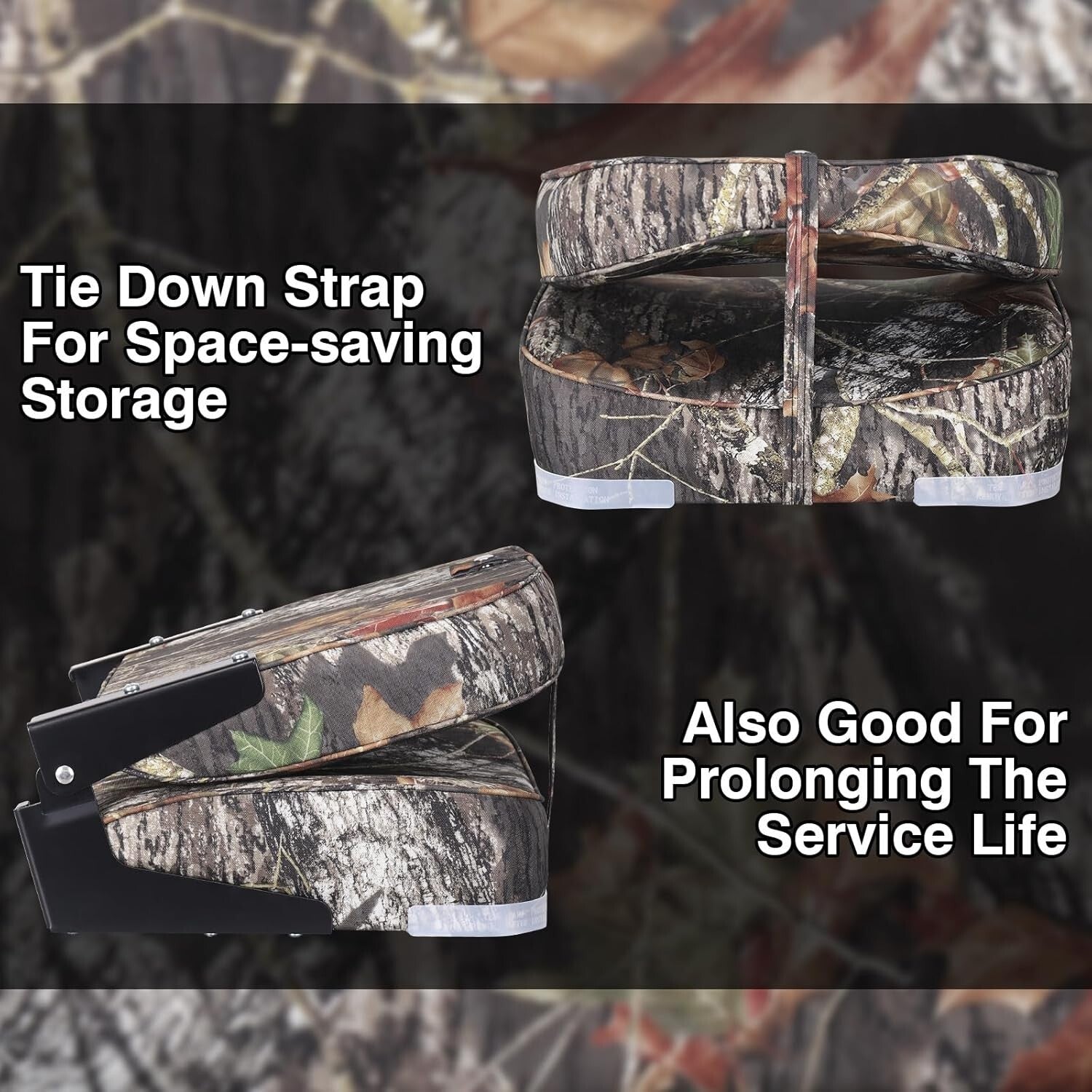 Durable Marine-Grade Vinyl Boat Seats - Ergonomic Pair with Easy Installation