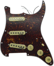 Load image into Gallery viewer, Loaded Vintage Tortoise Pickguard for USA/Mexico Fender Stratocaster Guitars
