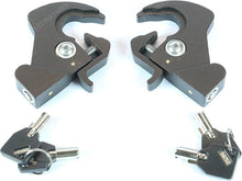 Load image into Gallery viewer, Advanced Black Locking Latches for Harley Sissy Bars - Total Security Solution