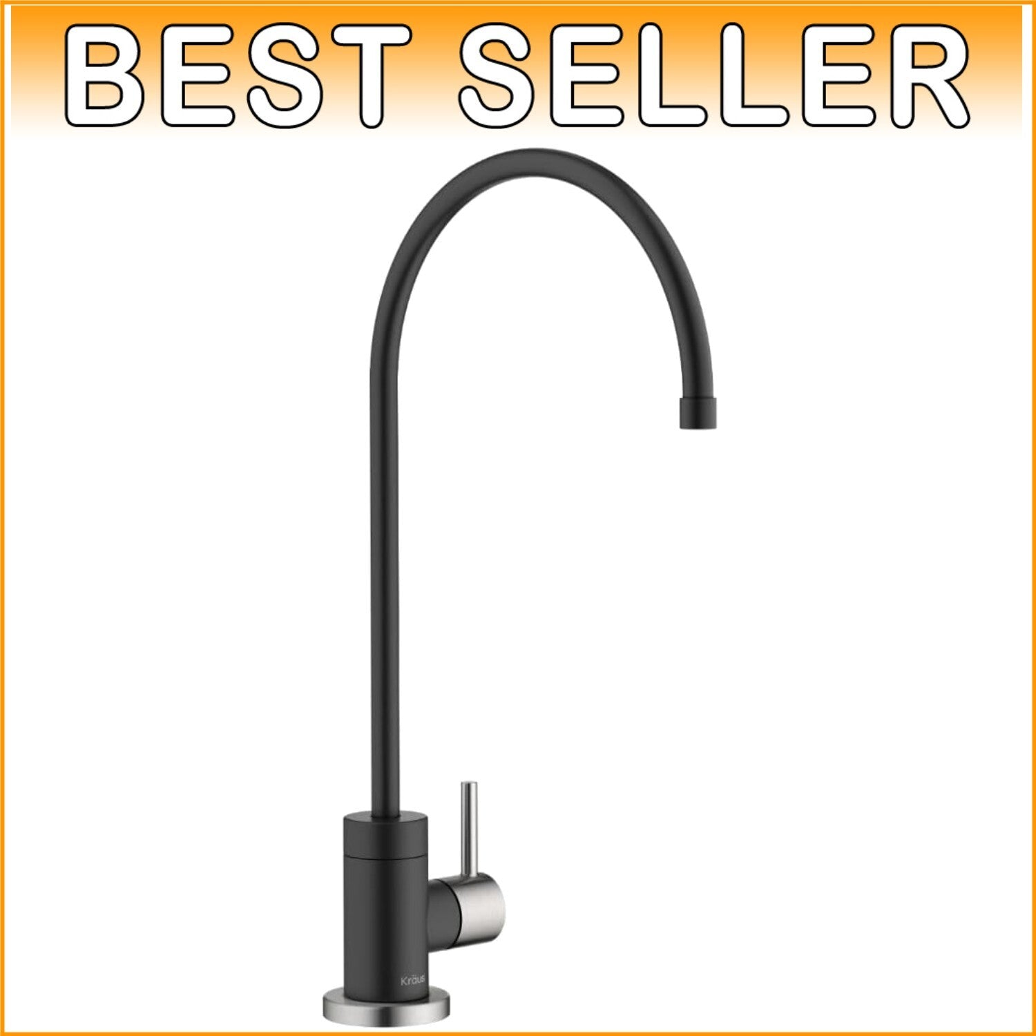Durable Spot-Free Stainless Steel Drinking Water Faucet - Purita High-Arc Design