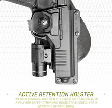 Load image into Gallery viewer, Adjustable OWB Holster for Right-Handed Firearms with Light/ Laser Compatibility
