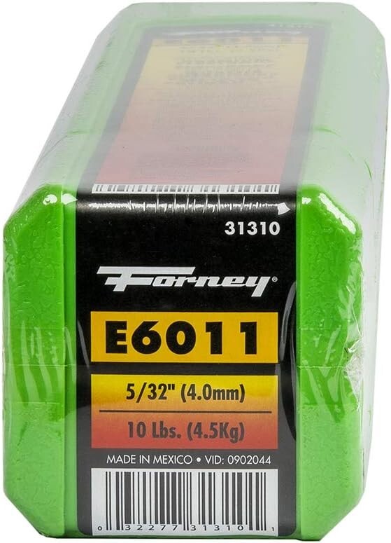 Advanced E6011 5/32" Welding Rod - 10 lb for Fast Deposition and Smooth Arcs