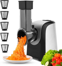 Load image into Gallery viewer, Professional 5-in-1 Electric Salad Shooter &amp; Spiralizer for Effortless Cooking
