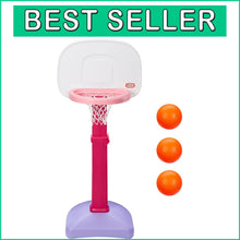Load image into Gallery viewer, Water-Resistant Easy Score Basketball Hoop for Toddlers - Indoor &amp; Outdoor Fun