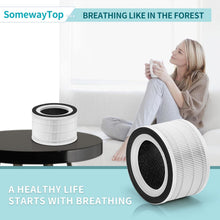 Load image into Gallery viewer, Hassle-Free 4-Pack H13 HEPA Filter Replacement for A-Floia &amp; Mooka Air Purifiers