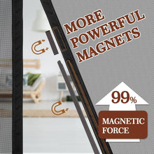 Load image into Gallery viewer, Reinforced Fiberglass Magnetic Screen - Double Door Design for Easy Access