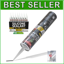 Load image into Gallery viewer, Premium Black Silicone Caulking - 10.1oz 16-Pack, Perfect for Indoor/Outdoor Use
