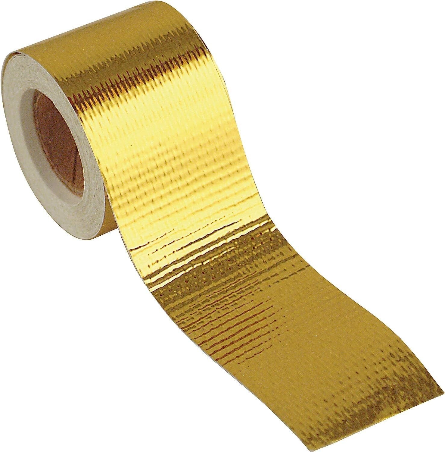 Durable Reflective Heat Barrier Tape 2" x 15' - Protect Sensitive Vehicle Parts