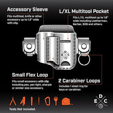 Load image into Gallery viewer, Premium Leather Multitool Sheath with Action Snap for Everyday Carry Essentials