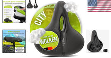 Load image into Gallery viewer, Comfortable Waterproof Bike Saddle - 3 Zone Concept with Airflow for All Riders