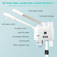 Load image into Gallery viewer, Advanced Facial Steamer with Nano Technology – Moisturizing &amp; Hydrating