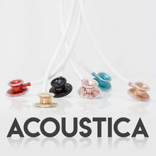 Load image into Gallery viewer, Acoustica Lightweight Dual Head Stethoscope - Rosegold Matte - Doctors &amp; Nurses