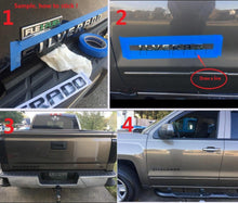 Load image into Gallery viewer, Upgrade Your Truck: 3-Pack Black Sierra Nameplate Emblems for Enhanced Style