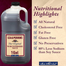 Load image into Gallery viewer, 1 Gallon Jug of Lea &amp; Perrins Authentic Worcestershire Sauce – Gourmet Flavor