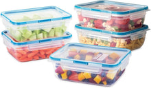 Load image into Gallery viewer, Stylish 5-Pack 8.5-Cup Food Storage Containers - Dishwasher, Microwave Safe