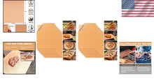 Load image into Gallery viewer, Non-Stick Heat Resistant Copper Grill Mats for Gas, Charcoal &amp; Electric BBQs