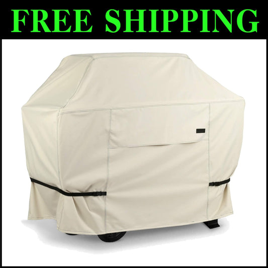 Premium 600D Heavy Duty BBQ Grill Cover 68” - Fits Weber, Nexgrill, Char-Broil