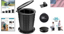 Load image into Gallery viewer, Versatile Retractable Travel Toilet for Adults &amp; Kids - Compact &amp; Sturdy Design