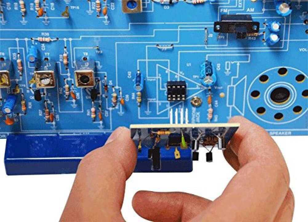 Engaging AM/FM Radio Project Kit - Master Soldering & Electronics Skills!