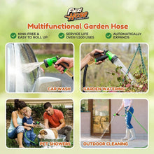 Load image into Gallery viewer, Flexible Expandable Garden Hose – 50ft with 8 Patterns, Anti-Kink Technology