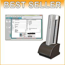 Load image into Gallery viewer, TWAIN Compliant USB ID and Medical Card Scanner with Versatile Mounting Options