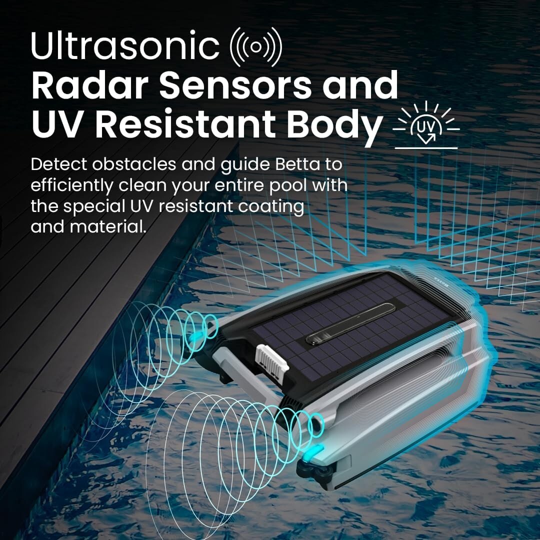 Advanced Solar Pool Skimmer with 30-Hour Battery Life & Easy Remote Control