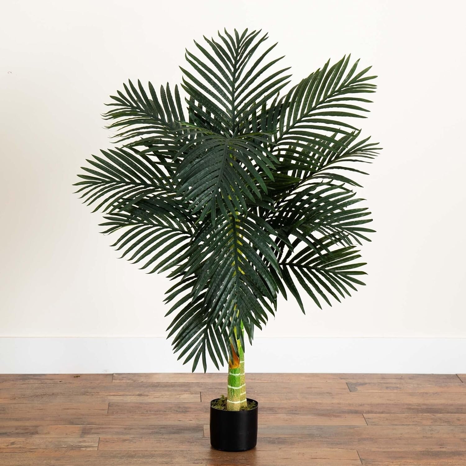Elegant 4ft Golden Cane Palm Tree - Perfect for Home or Office Aesthetics