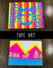 Load image into Gallery viewer, Professional-Grade Fluorescent Gaffer Tape - Easy Tear, Secure Cables, 5-Pack