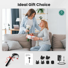 Load image into Gallery viewer, Portable Percussion Massager with 3 Heat-Enabled Dual Heads for Full-Body Relief
