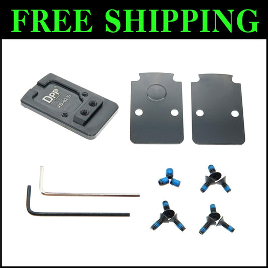 Titanium Red Dot Mount for Springfield XD & Trijicon RMR/SRO - Ultra Lightweight