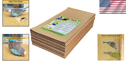 Disposable Bird Cage Liner 11" x 17" - Essential for Parakeets & Cockatiels