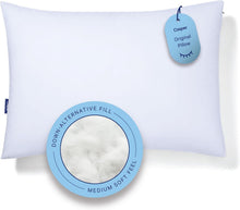 Load image into Gallery viewer, Luxury Microfiber Sleep Pillow - Medium Firmness, Washable &amp; Breathable Cotton