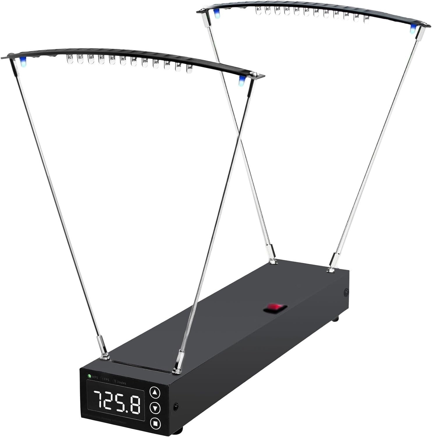 High-Sensitivity Rifle & Archery Speed Tester - Ballistic Chronograph with LCD