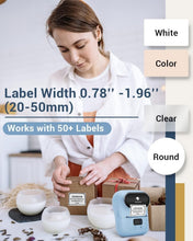 Load image into Gallery viewer, Bluetooth Thermal Label Printer &amp; Portable Label Maker for Small Businesses