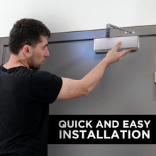 Load image into Gallery viewer, Precision Engineered Aluminum Door Closer - Perfect for Schools and Restaurants