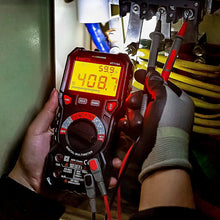 Load image into Gallery viewer, Compact 6000 Counts Digital Multimeter - Battery Operated with Backlight Display