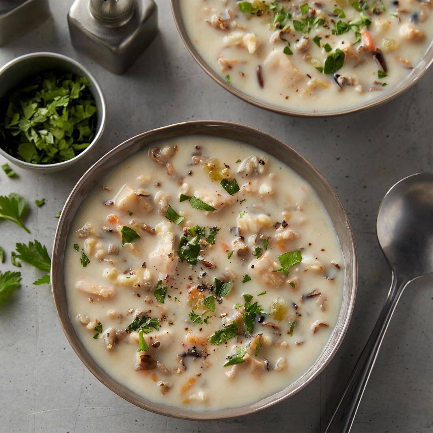 Rich & Hearty Gluten-Free Soup: Creamy Chicken Wild Rice, 12 Cans 18.5 oz