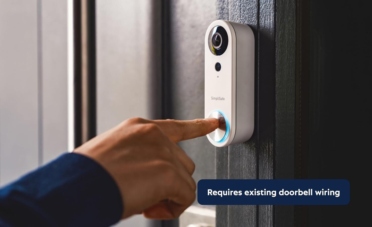 Advanced 1080p Doorbell with Instant Alerts & Activity Zones for Home Safety